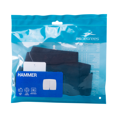 Шорты для плавания Hammer Black, полиамид